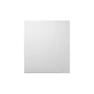 Ajax CenterButton, jednotlačítkový, bílá